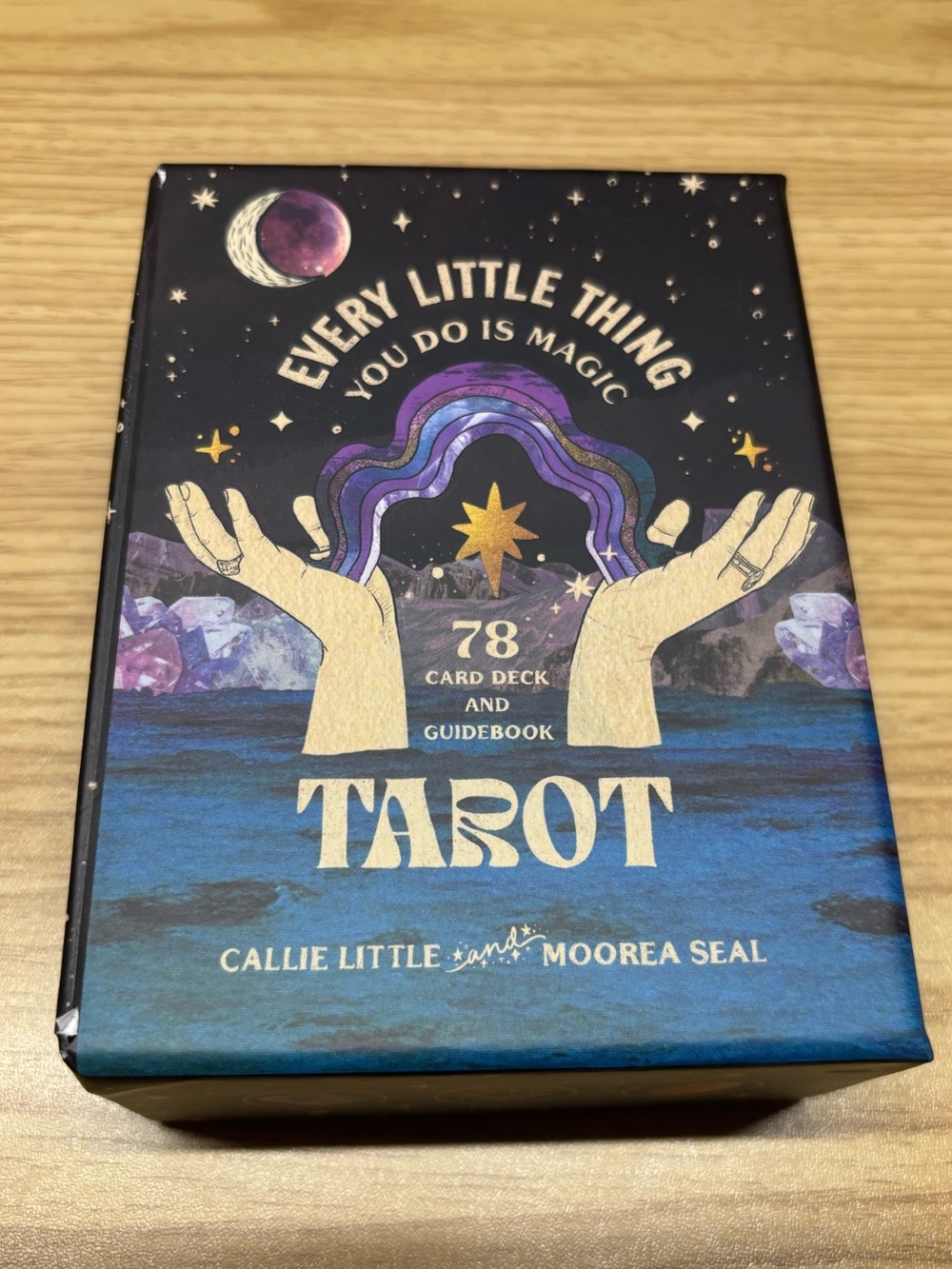 Every Little Thing Tarot Card Deck - Indigo & Gold Box
